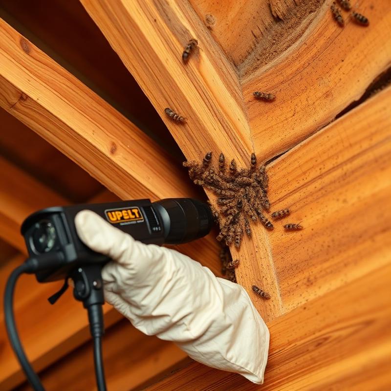 Termite inspection of timber