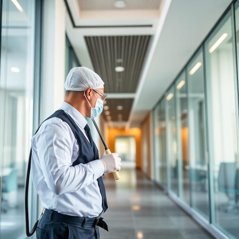 Office building pest treatment